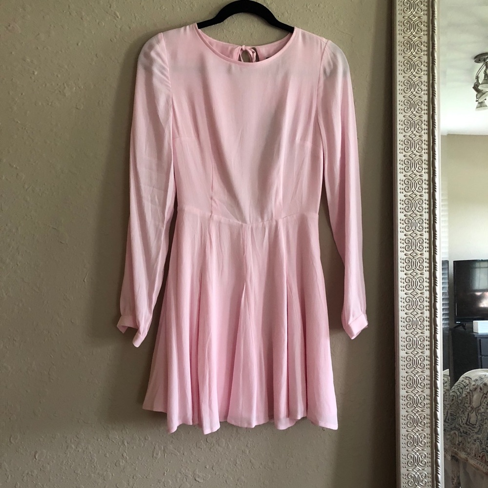 Blush pink dress